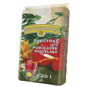 Substrát pre izbové rastliny NATUREGARDEN - 20L